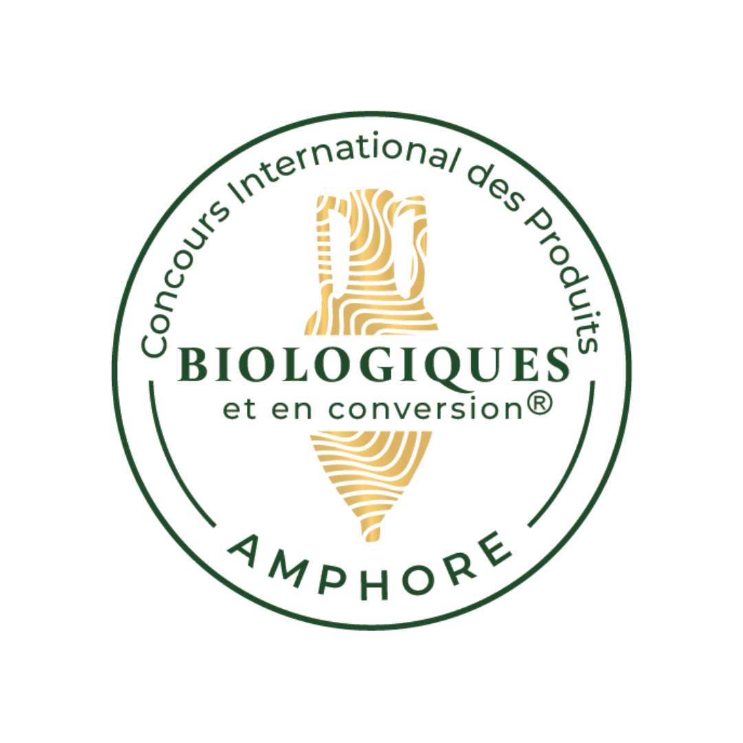 La cuvée “Vieilles Vignes”  2020 a reçu la médaille d’or au Concours International des Produits Biologiques et en conversion (Amphore) 2023.